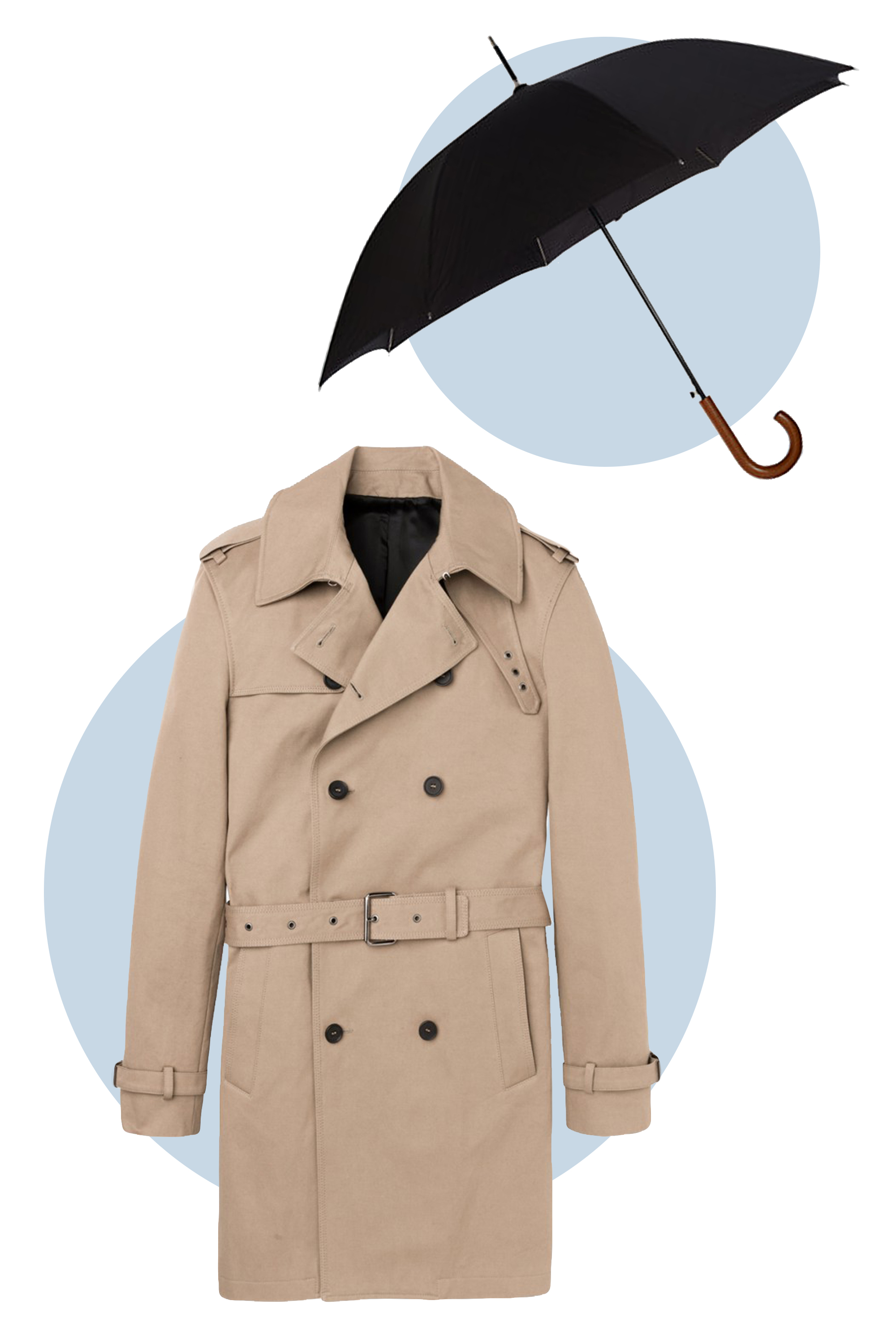 Rain or Shine 5 Stylish Coat and Umbrella Combos