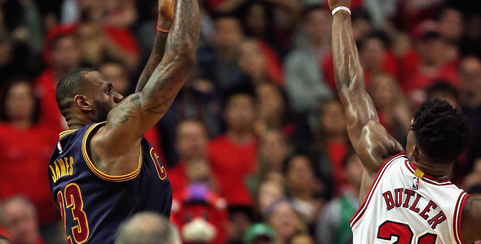 Watch LeBron James' Buzzer Beater Shot Against the Bulls