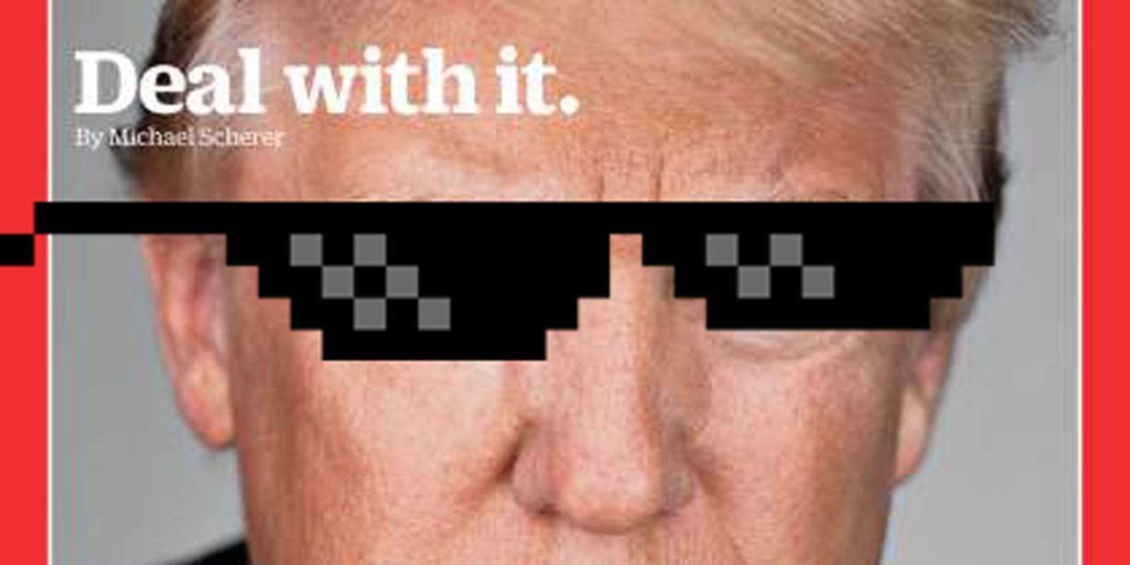 Donald Trump Time Cover Deal With It