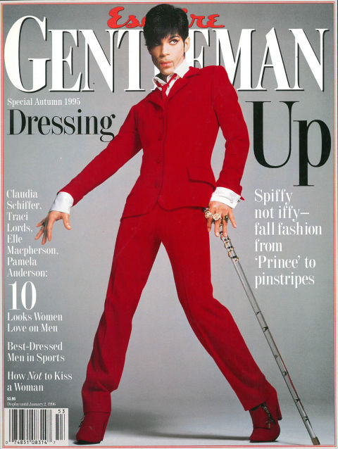 Image result for prince on the cover of Esquire