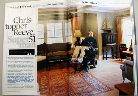Christopher Reeve Interview - Superman - Quotes on being Paralyzed