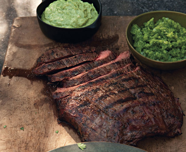 Beer Marinated Steak Recipe BeerMarinated Flank Steak with Aji and