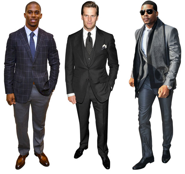 BestDressed NFL Players BestDressed Football Players 2012