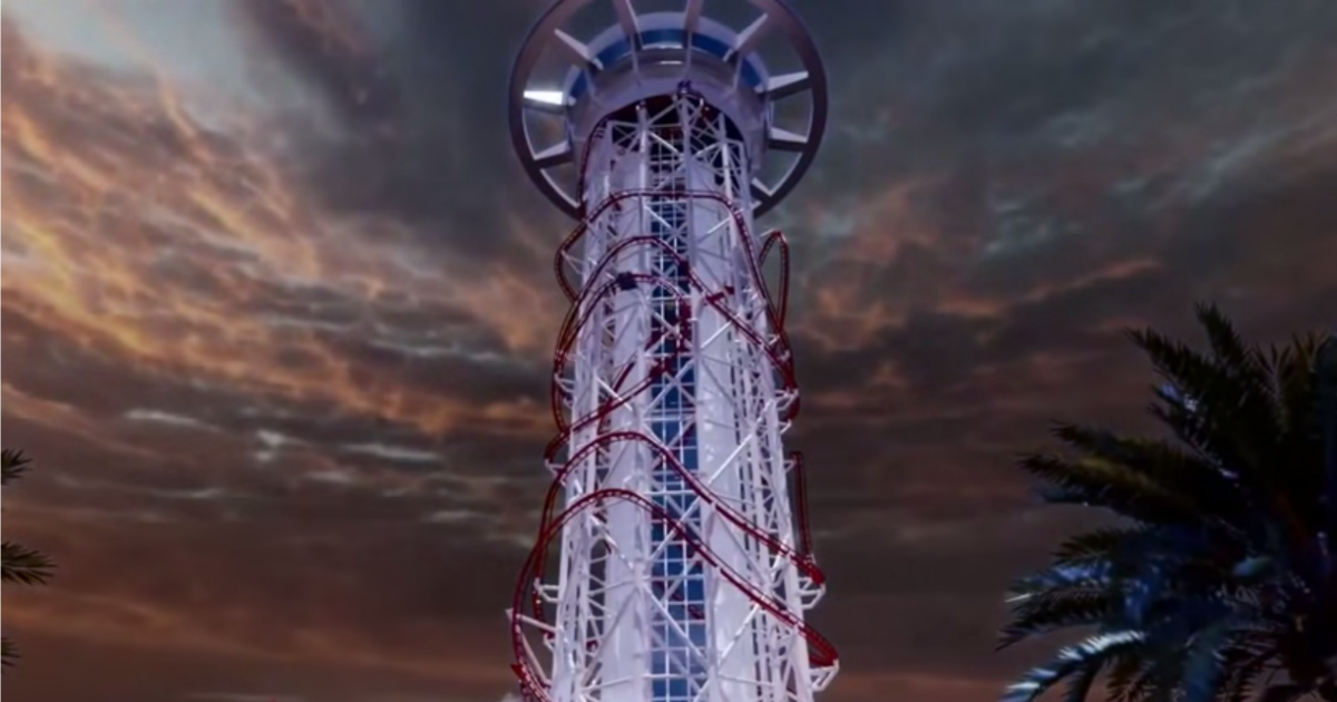 Take a POV Ride on the World's Tallest Roller Coaster