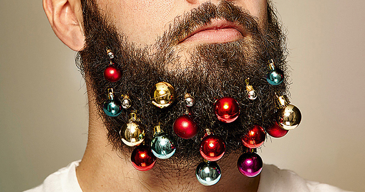 Beard Baubles are Christmas Ornaments for Beards Best Beards 2014