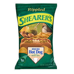 Shearers Hot Dog Chips Shearers Hot Dog Chips